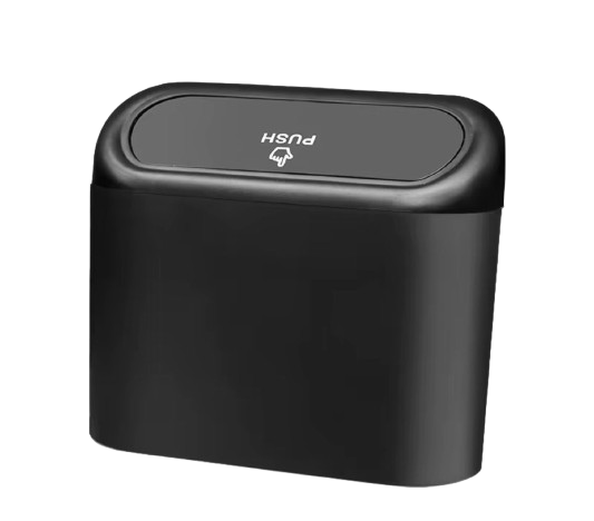 DriveClean™ Compact Car Trash Bin And Organizer